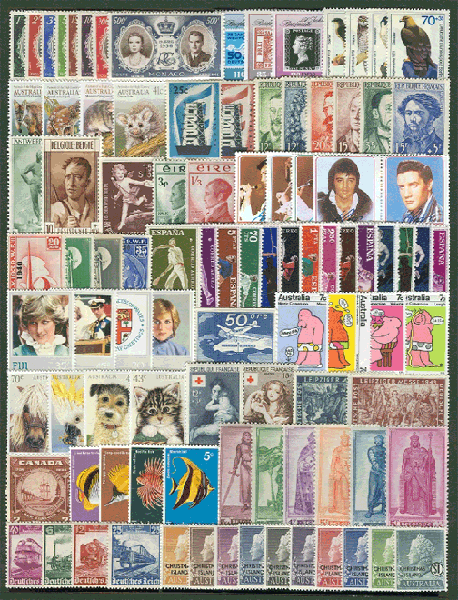 postage stamp collections