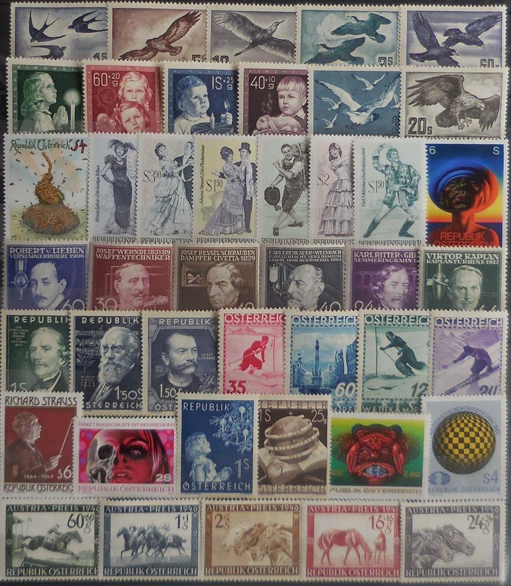 Austrian stamps for collectors on approval