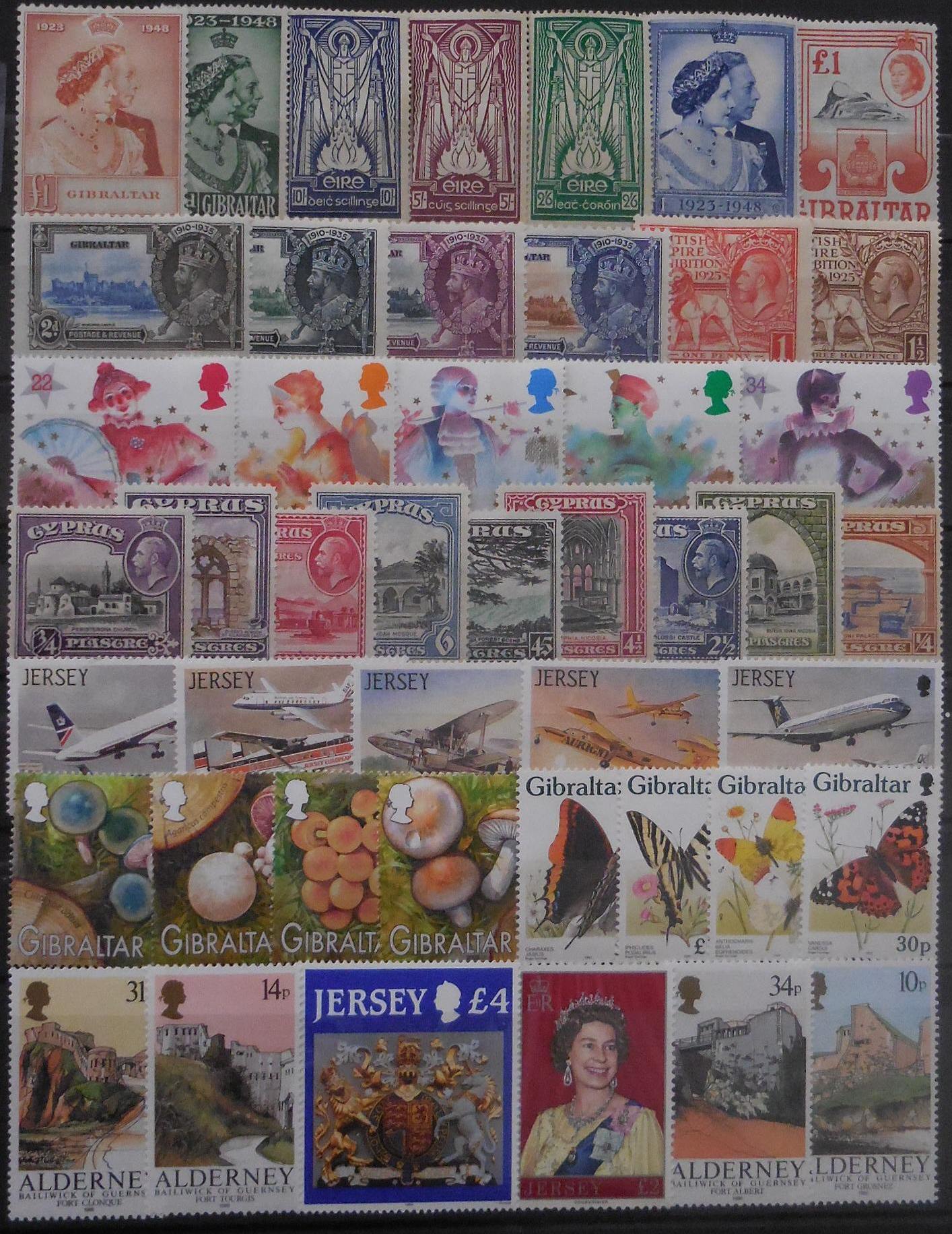 British europe stamps for collectors on approval