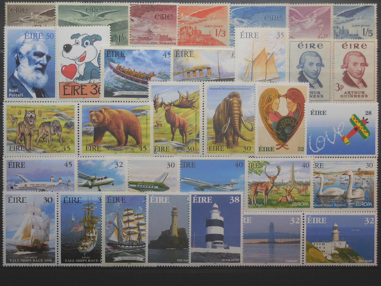 Irish stamps for collectors on approval
